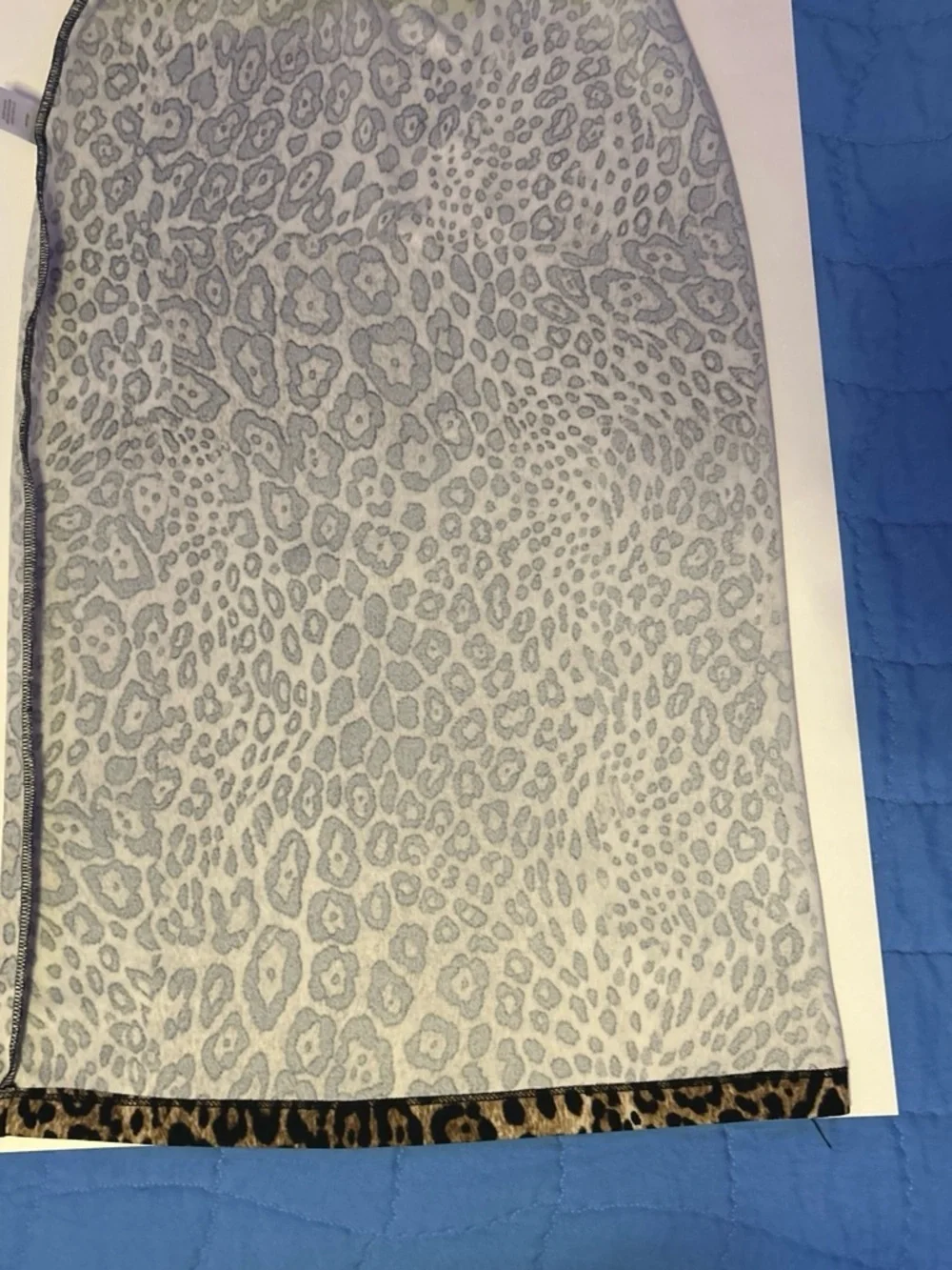 leopard print skirt - Picture 6 of 7